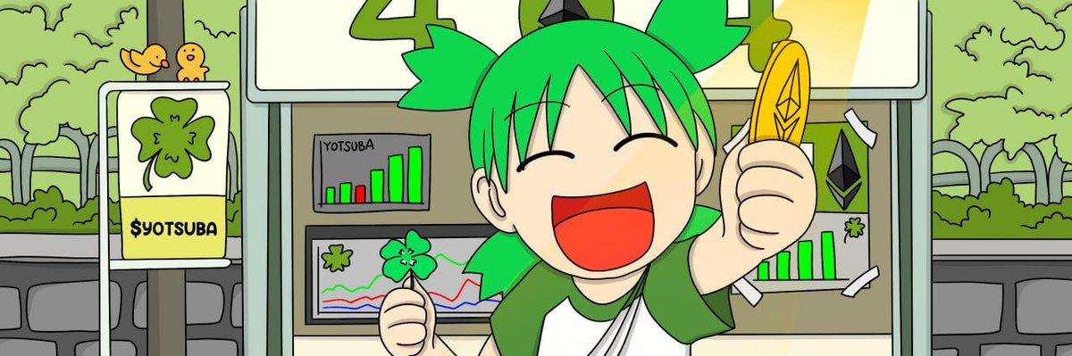 $SUBA just launched on $ETH

This meme was already adopted by 4chan in the early the 2000s

Yotsuba Koiwai became an icon mascot in 4chan, showing up on 404 error pages, banners, and inside jokes that defined a true cult

Launched by a hard working $ETH team which sent many OG