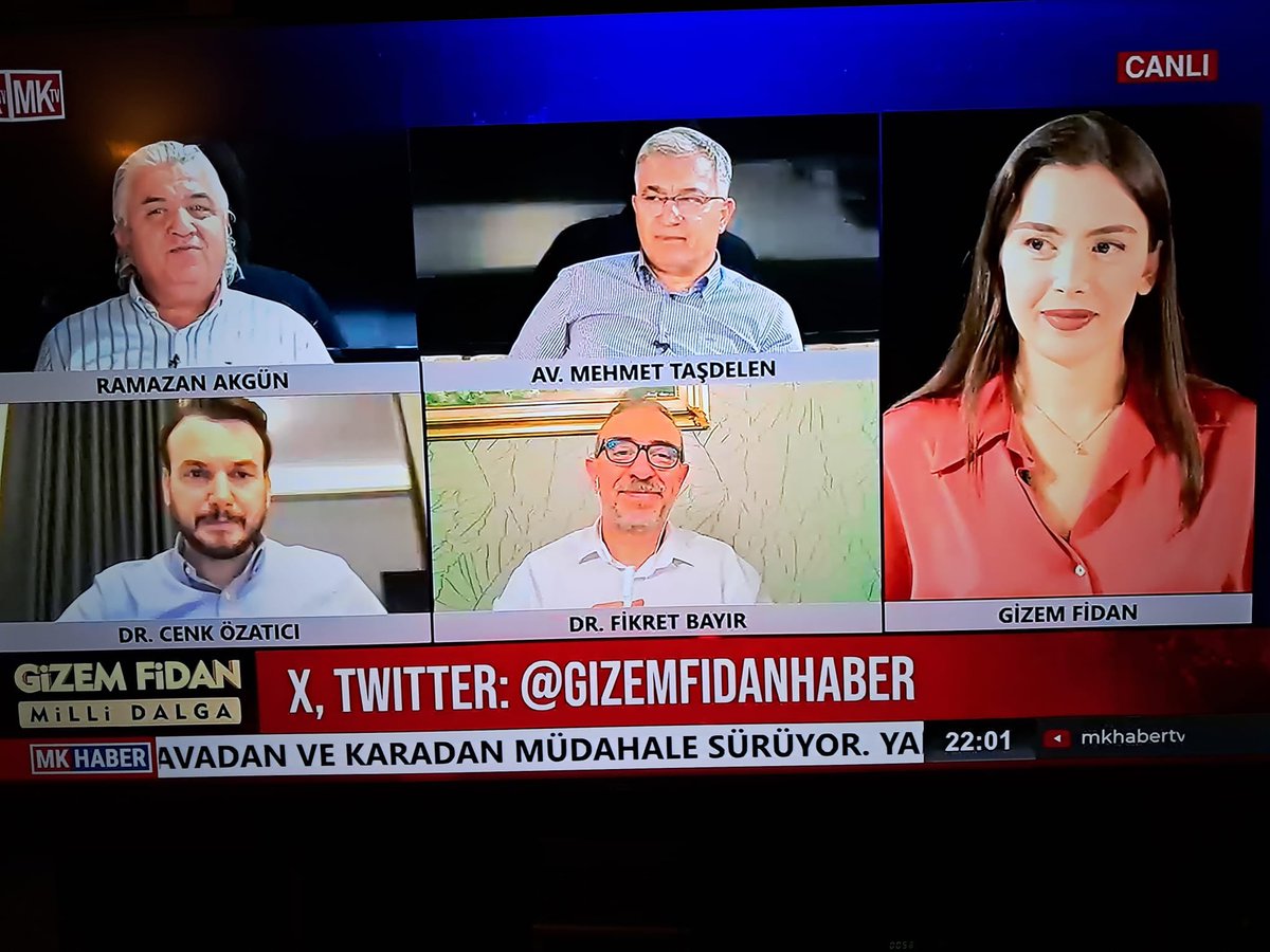 Gizem Fidan (@gizemfidanhaber) on Twitter photo #MilliDalga’yı bu hafta da noktaladık…
Konuklarımıza çok teşekkürler🙏
Kaçıranlar için: youtube.com/live/yS4NWix9S…
<a href="/cenkozatici/">Dr. Cenk Özatıcı</a> <a href="/ramazanakgun64/">Ramazan AKGÜN</a> <a href="/av_mtasdelen/">Mehmet Taşdelen</a> <a href="/BayirFikret/">Dr. Fikret BAYIR</a> #MilliDalga’yı bu hafta da noktaladık…
Konuklarımıza çok teşekkürler🙏
Kaçıranlar için: youtube.com/live/yS4NWix9S…
<a href="/cenkozatici/">Dr. Cenk Özatıcı</a> <a href="/ramazanakgun64/">Ramazan AKGÜN</a> <a href="/av_mtasdelen/">Mehmet Taşdelen</a> <a href="/BayirFikret/">Dr. Fikret BAYIR</a>