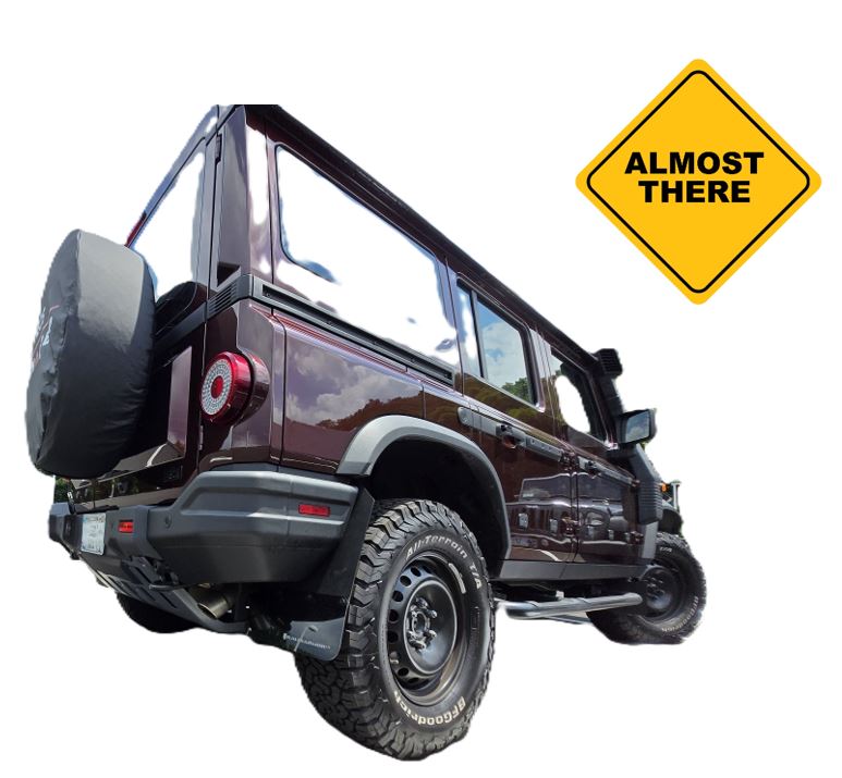 We are gearing up for the launch of our no-drill Ineos Grenadier mudflaps in the coming weeks. Email support@rallyarmor .com to get on our waiting list. 

madeintheusa 
rallyarmor 
settingTHEstandardinmudflaps