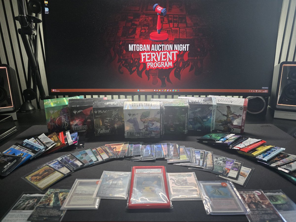 45 minutes. Discord. Auction night at <a href="/MTG_BAN/">MTG BAN</a>