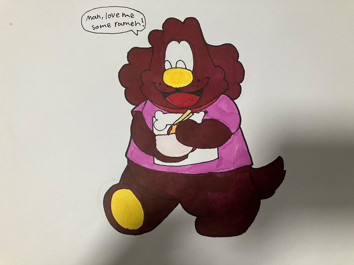 Kenji visits Japan
(He’s eating a bowl of ramen)