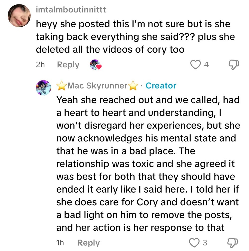 Saammuel's tweet image. The person who spoke out about CoryxKenshin has removed all their content and videos, including everything in relation to Cory besides their most recent clarification video on the situation.