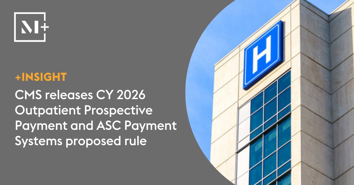 CMS' recently released CY 2026 OPPS/ASC proposed rule includes a 2.4% rate increase, expanded site-neutral payments, changes to the IPO list, and more. Explore our key takeaways and updated data dashboard to understand the impact on your organization: mcdermott.shp.so/l/tr41HF
