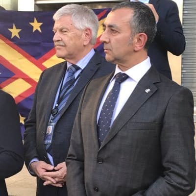 ManuelAndrino's tweet image. Ha fallecido Udo Voigt, uno de los mayores y más comprometidos patriotas europeos que he conocido. El mejor camarada de La Falange, que jamás renunció a la Alemania que fue derrotada en la guerra. Su segunda Patria, sin duda, España.