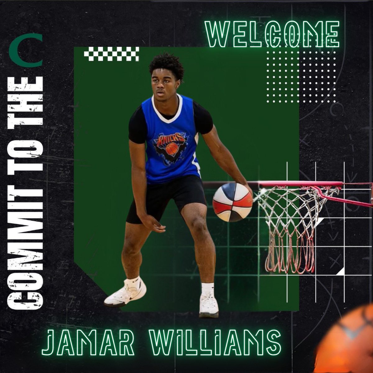 We would like to welcome multisport athlete 2027 G <a href="/Jamarwilliams08/">Jamar Williams</a> to the Knights program! 💚🖤🤍
#CommittotheC