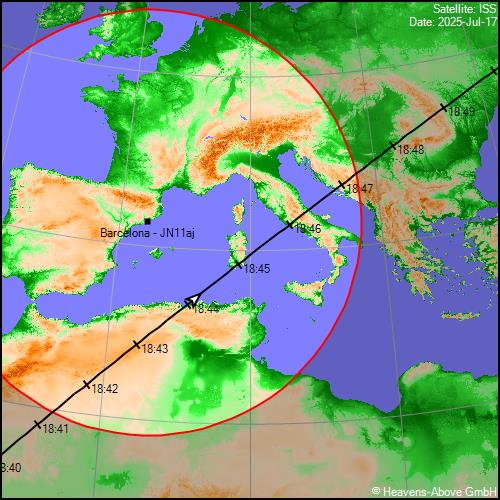 EA3IEK_4998URE's tweet photo. Two #ISS #PD120 #SSTV opportunities today!!😃🤩 (1/2) This is my best copy on the pass 07/17/25 at 1641UT (34º elevation)... Signal faded a bit as I tried to manually keep the polarization match, still not too bad I'd say! Equipment: same as yesterday👍 https://t.co/1LOCmi7hj1 https://t.co/bit6Jaw6pv