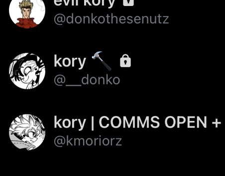 kmoriorz's tweet image. couldn’t decide between rudo or follo so i made my accounts match