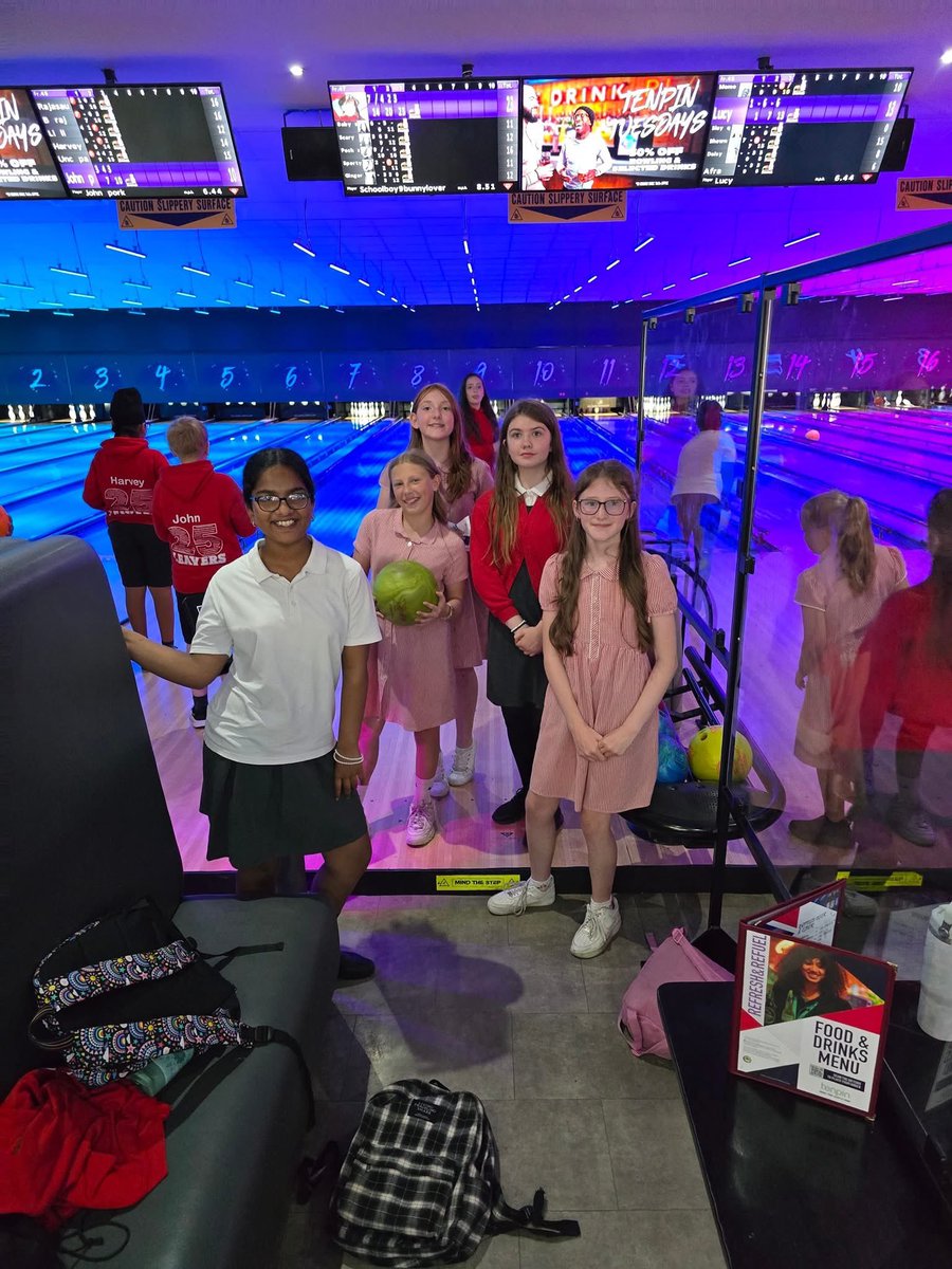 AcademyWillow's tweet image. Year six had a great day today. First their own screen at the cinema, then McDonald's in the park and finished the day with bowling. Well done year 6 - they more than deserve this treat! @ExceedLP