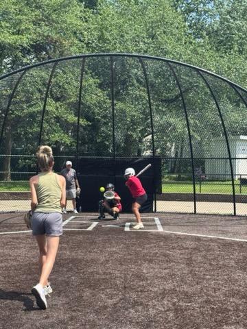 Lady Bengals Softball Camp Week 1 in the books. Good Week and the girls learned alot. Week 2 twice as big, gonna be good.