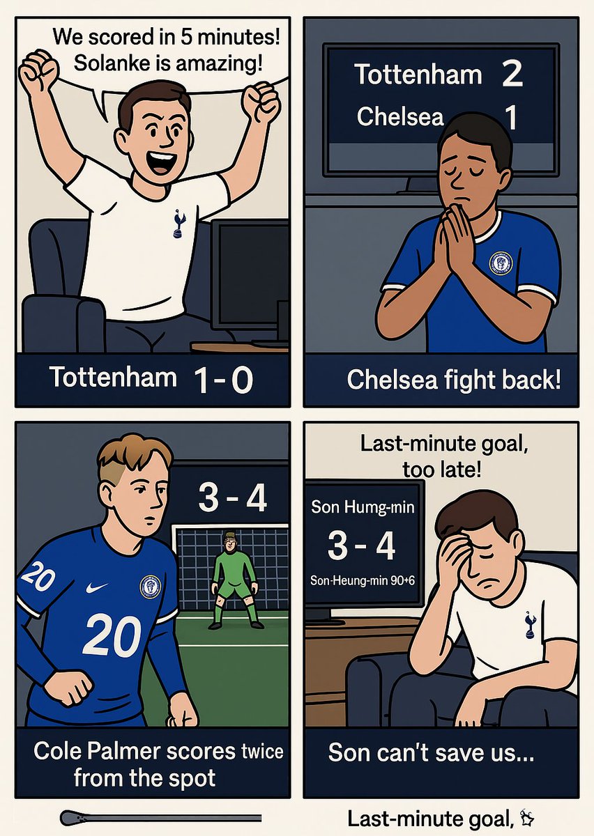 Uunse_com's tweet photo. Match Memories #04：Tottenham  –  Chelsea  Penalty Master Palmer
#TOTCHE #Tottenham #Chelsea #PremierLeague https://t.co/9xzNozM6wy