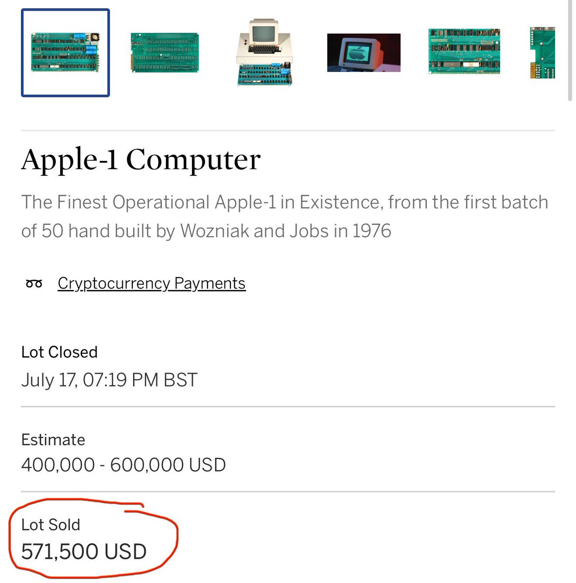 The AAPL Collection tweet media