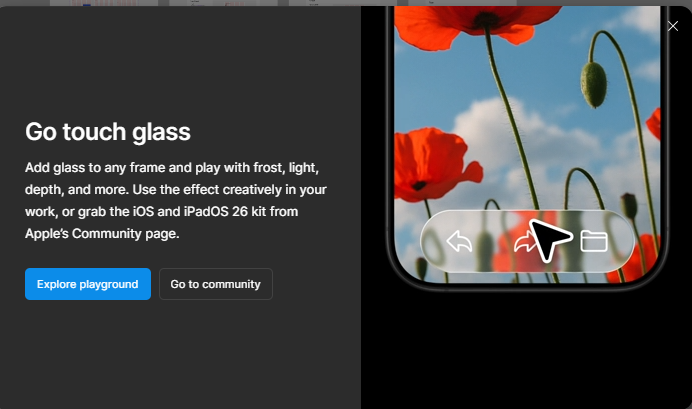 VictorDesignLab's tweet image. Go touch glass!!
#figma