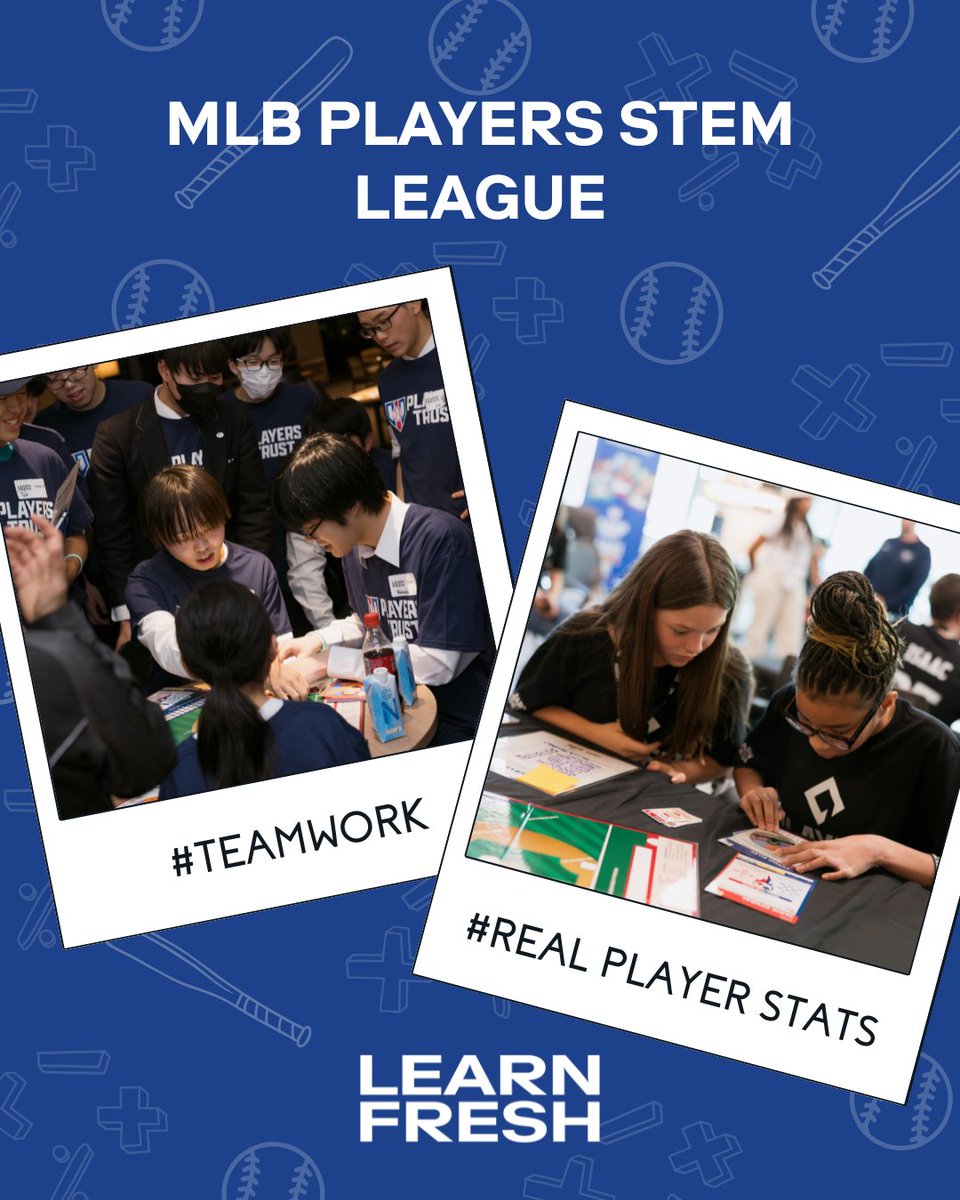summerlearning's tweet image. @NBAMathHoops & MLB Players STEM League, powered by @learn_fresh, turn basketball and baseball into high-energy STEM learning!
👉 Bring STEM to life: learnfresh.org/join-us
Learn Fresh is a non-profit organization that offers its programs to educators for free!