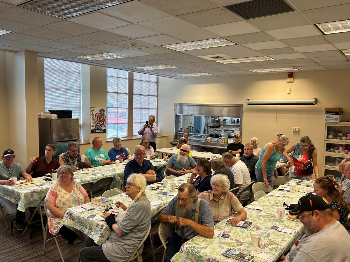 SenatorGebhard's tweet image. This morning, I had the pleasure of joining PA State Rep. Jamie Barton for our #Coffee and #Conversation event with local constituents. We had a great turnout and were able to hear directly from folks about issues important to them. ☕️