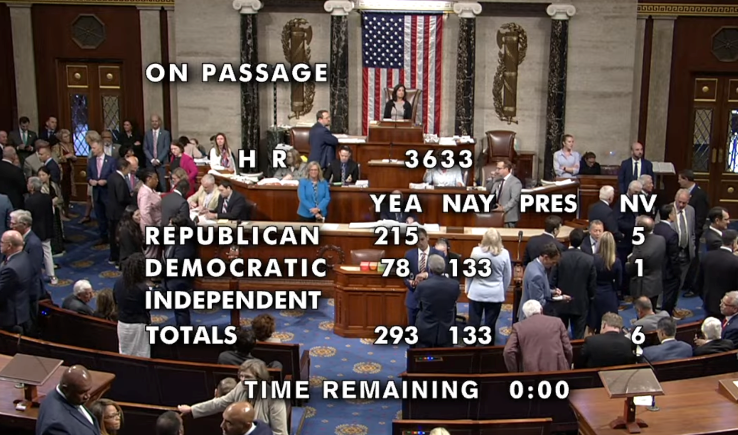 Bitcoin_Laws's tweet image. 🇺🇸 JUST IN: House passes CLARITY Act for digital asset market structure