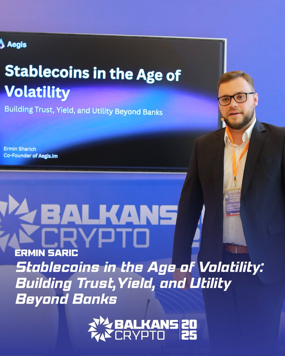 Stablecoins are losing trust. DeFi is plateauing. Web3 needs new growth models.

At #BCC2025, these 3 builders didn’t just talk, they responded:
🪙 Ermin Saric is launching YUSD, a Bitcoin-backed stablecoin with native yield and no fiat risk.
👩‍🏫 Jori DeFi is scaling grassroots
