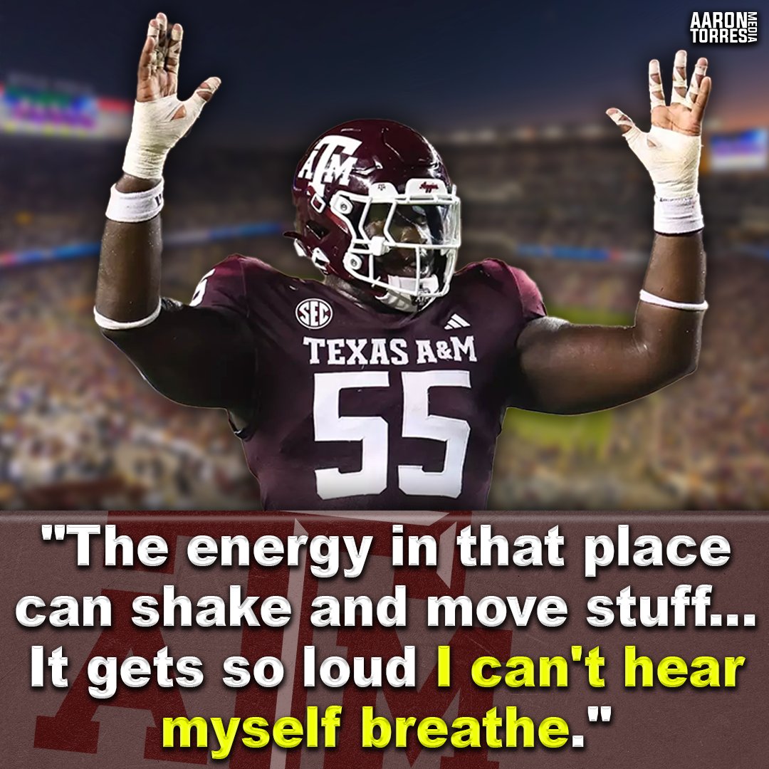 TorresOnTexasAM's tweet image. Ar&apos;maj on Kyle Field 😏