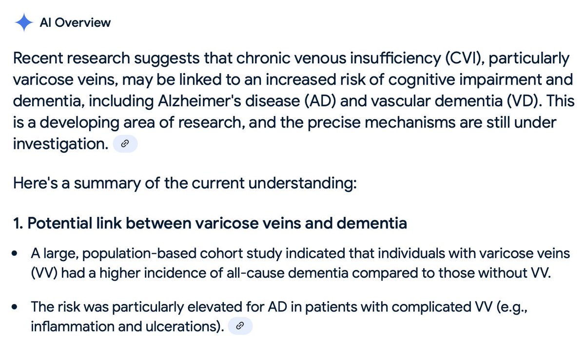 Trump was diagnosed with chronic venous insufficiency.

Those of us in the sandwich generation can tell you that this is a condition that it can lead to cognitive decline.   

Basically, blood pooling in the legs means the brain isn't getting enough oxygen.