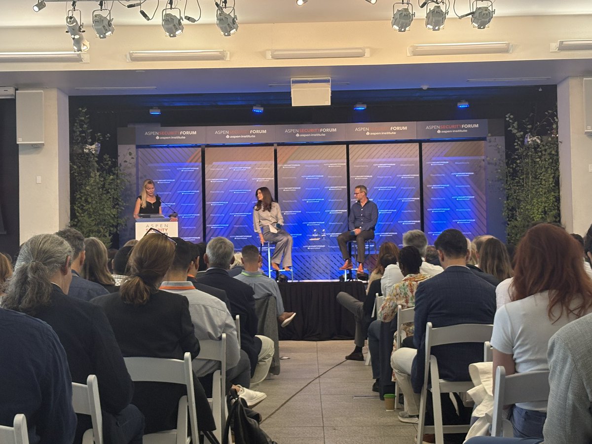 ebazaileimil's tweet image. ASPEN: Special envoy Adam Boehler takes the stage at the Aspen Security Forum. He’s the only Trump administration appearing at the annual natsec confab this year.