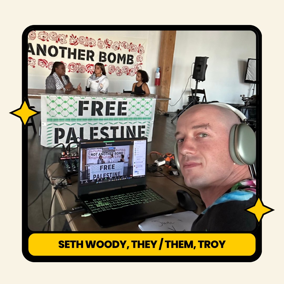 DSASocMaj's tweet image. We’re excited to introduce Seth W for NPC, who has been leading at the nexus of movement building and electoral politics for over a decade. Most recently, they were the Organizing and Field Director for Uncommitted and also organized in Asheville in the wake of the 2024 floods.