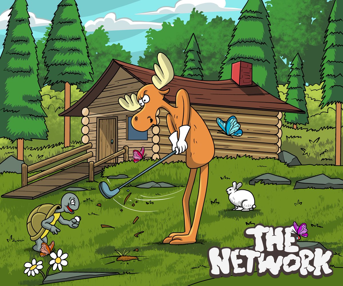 TheNetworkNFT's tweet photo. Blink once and you’ll miss it. ⛳️

First 150 to RT & COMMENT a picture with NOTIFICATIONS ON get WL 🔔

[NEXT 3 CHARACTERS AT 1K FOLLOWERS!] ⏳