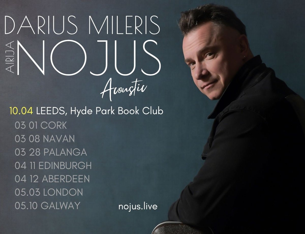 NojusLive's tweet photo. Acoustic concert in Leeds, Oct 4th https://t.co/hDD0cH6bSt
#nojuslive #concert #leeds #acoustic #music https://t.co/FpYuzUBMMw