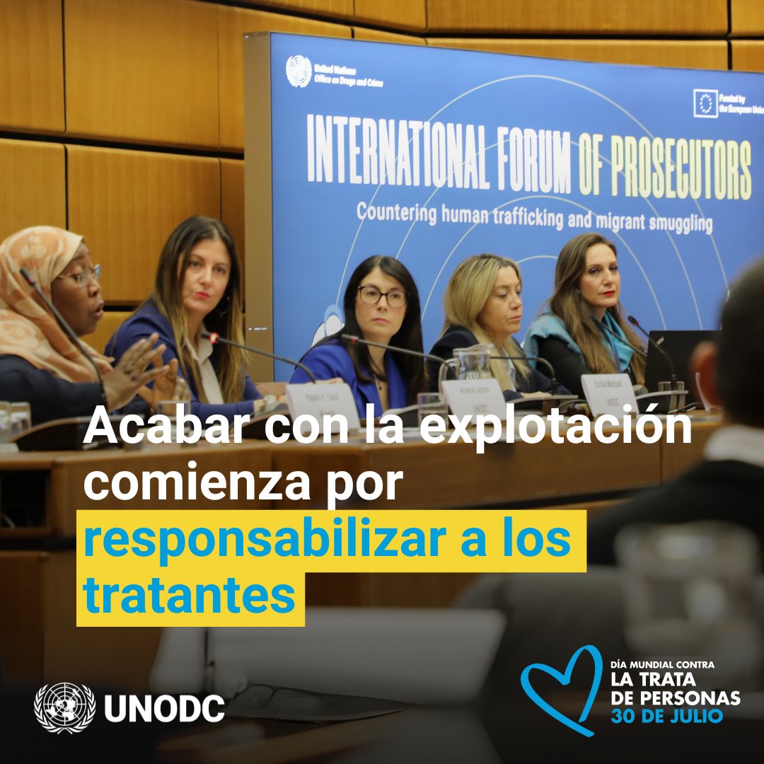 UNODC_ROPAN's tweet image. Desmantelar redes de trata organizadas sigue siendo un gran desafío.
La justicia exige cerrar vacíos legales, fortalecer la cooperación transfronteriza, realizar operaciones conjuntas y mejorar la capacitación de la aplicación de la ley.
#FinAlaTrataDePersonas