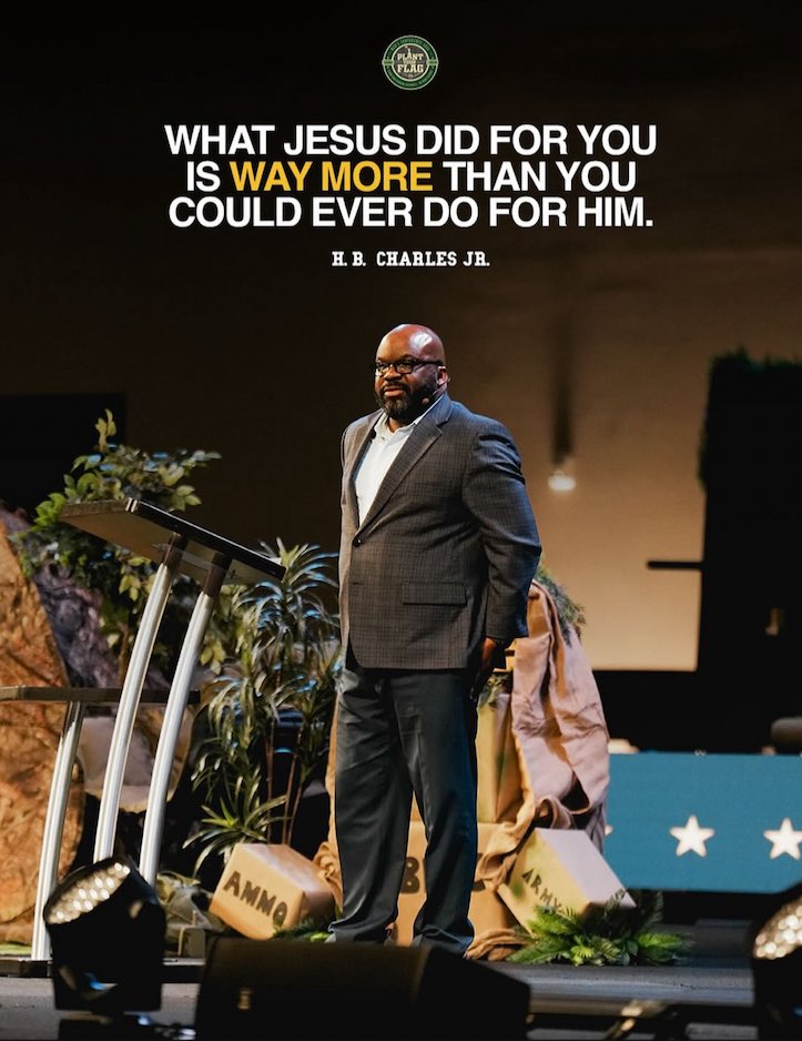 hbcharlesjr's tweet image. Next time you are tempted to complain about what it costs to follow Jesus, remember…
