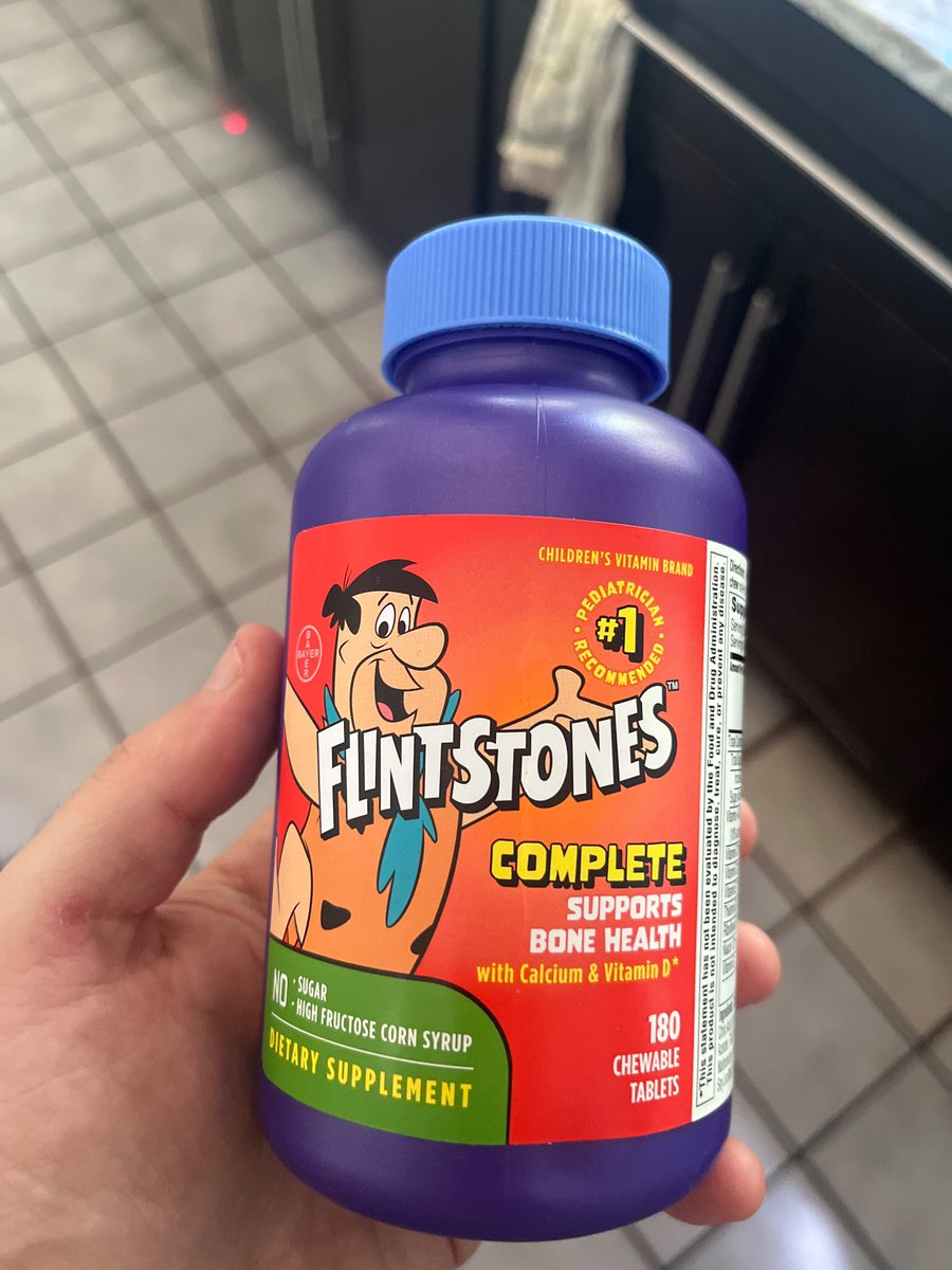 Flintstones have completely disappeared from cultural memory but children are still eating these with no knowledge of what the picture represents

How did they become the eternal face of “vitamins”