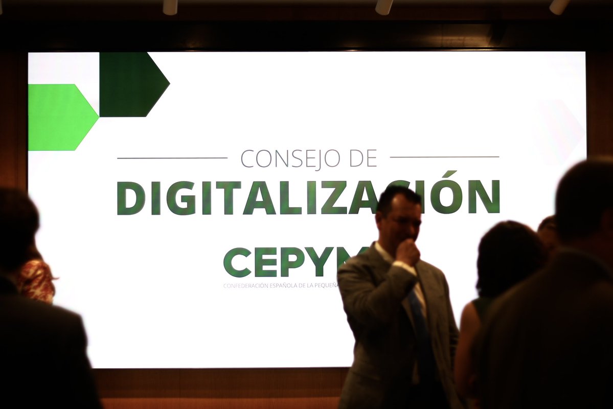 cepyme_'s tweet image. La Confederación Española de la Pequeña y Mediana Empresa (CEPYME) da un paso decisivo en favor de la transformación digital de las pymes con la creación del nuevo Consejo de Digitalización.
Este órgano consultivo y de trabajo nace con el objetivo de realizar un diagnóstico real…