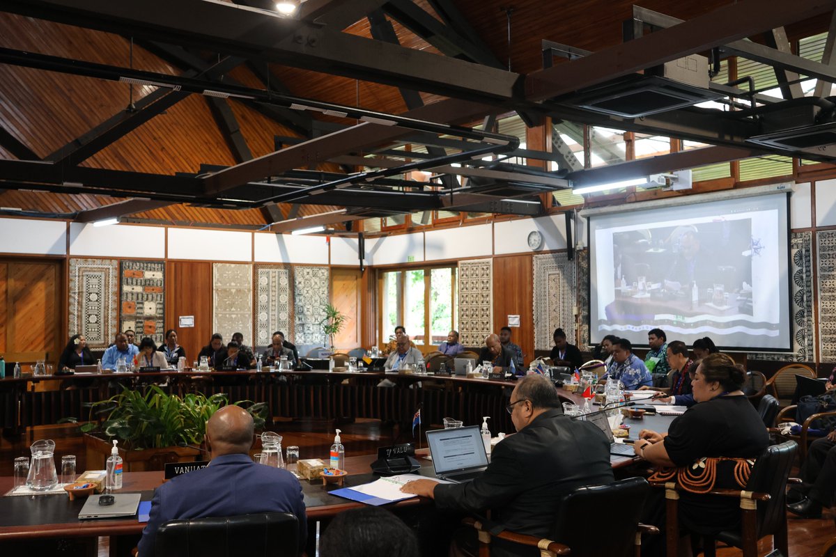 ForumSEC's tweet image. The Pacific ACP Trade Ministers Meeting concluded on 17 July 2025. Ministers and senior officials deliberated on the theme of the meeting, “Fostering Trade to Build a Resilient and Sustainable Pasifiki”
The meeting was chaired by Hon Kapelieli Lanumata, Minister for Trade and…