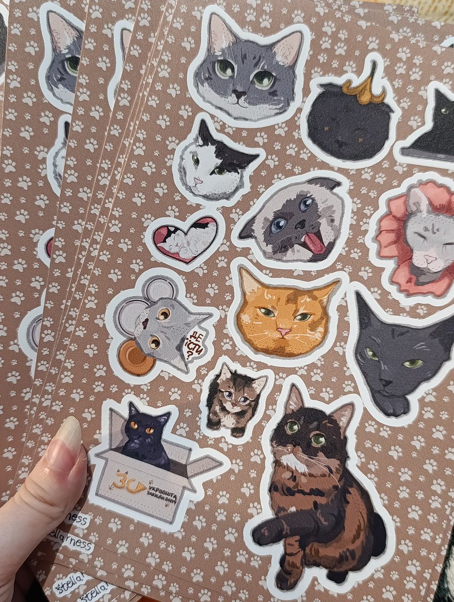 stellarness_'s tweet image. приїхали котики 🌟 залишилось 5шт, якщо хтось хоче пишіть ☺️
#украрт