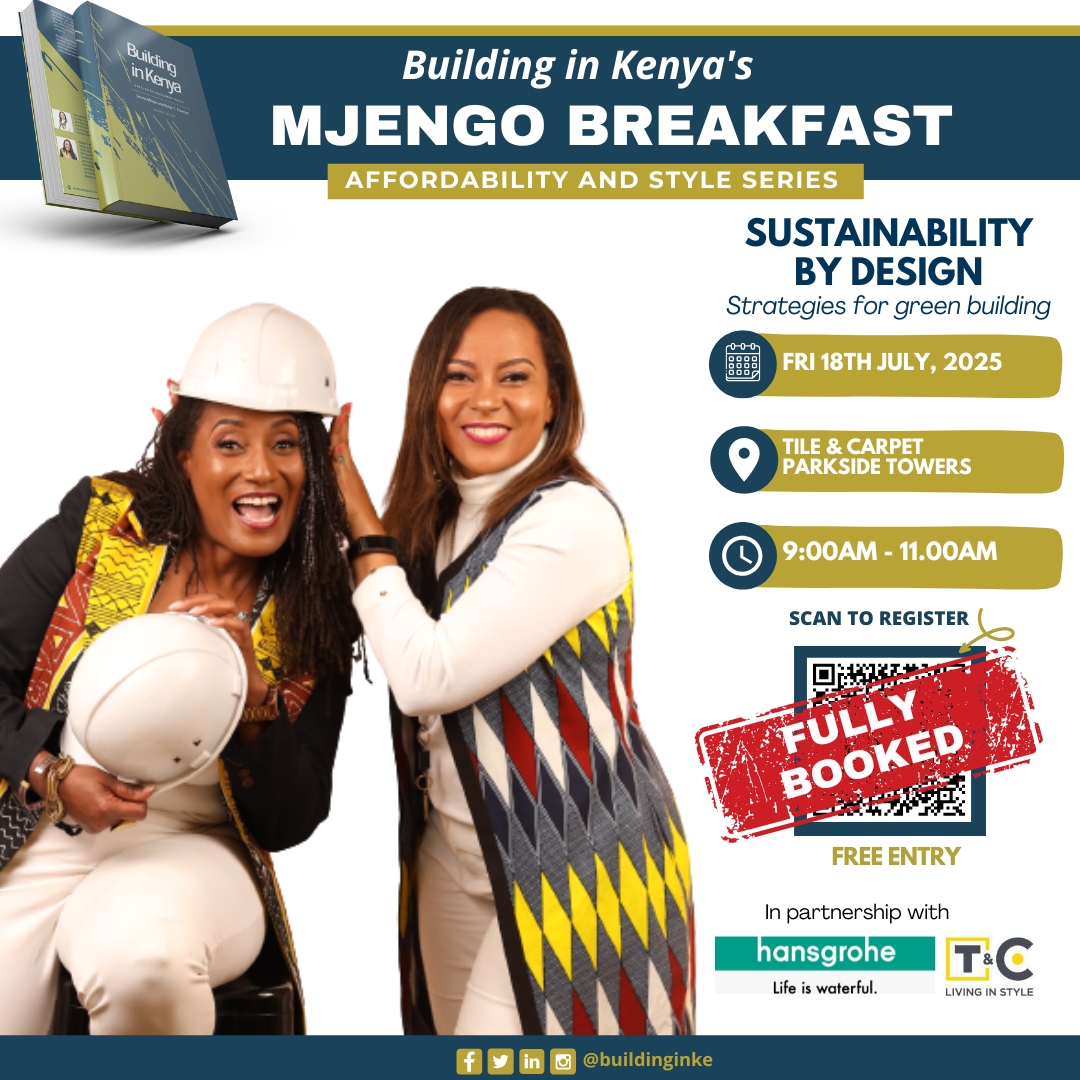 buildinginke's tweet photo. We’re Fully Booked! 🙌🏽
All slots for tomorrow's Mjengo Breakfast Clinic are now filled thank you to everyone who registered!
If you missed a slot, don’t worry, more clinics are coming soon!
#BuildingInKenya #MjengoClinic #GreenBuilding https://t.co/vEI8M2xAuh
