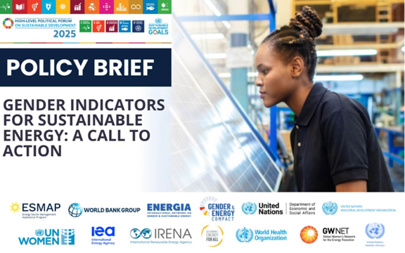 flacamera's tweet image. W/ @WorldBank #ESMAP & partners, we launch a policy brief on gender indicators for sustainable energy to
✅prioritise #genderequality
✅collect robust data
✅strengthen political commitment
At @IRENA, we continue leading knowledge on the role of women in #renewables. #HLPF2025