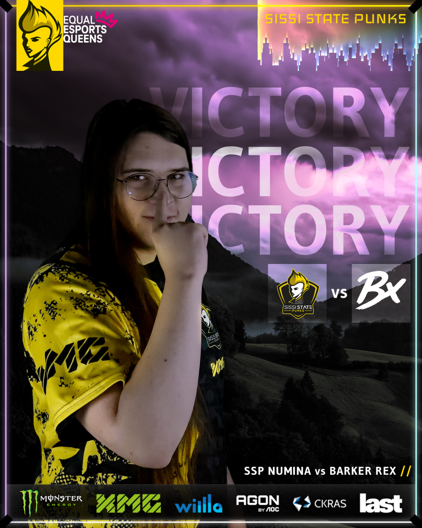 With today's win over Barker Rex, we're sadly no longer able to hit relegation! 💔
The second map got a bit close (for the content, of course), but we close it out 2-0!
Big thanks to <a href="/ellie_vlr/">ellie</a> for subbing this week! 🫶🤘

#SSPisPUNKROCK