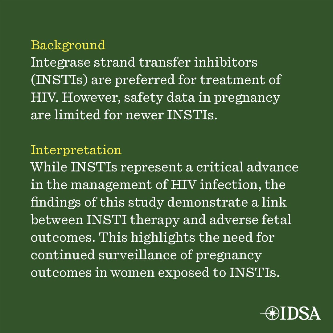 JIDJournal's tweet image. Fetal Defects in Mice Treated with Integrase Strand Transfer Inhibitors: Comparison of Dolutegravir, Raltegravir, Bictegravir and Cabotegravir
✅ Just Accepted
✍️ @Uhn_Research
🔗 bit.ly/3ICnGcJ