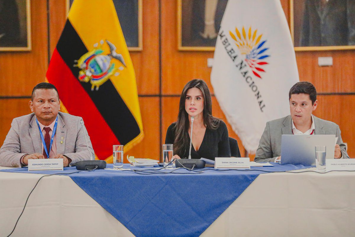 #AsambleaEc2025 | <a href="/ParticipacionAN/">Comisión de Transparencia, Participación Ciudadana</a> instala la sesión, con el cuórum reglamentario. 

Sigue su desarrollo en vivo ▶️ facebook.com/share/v/16D99i…