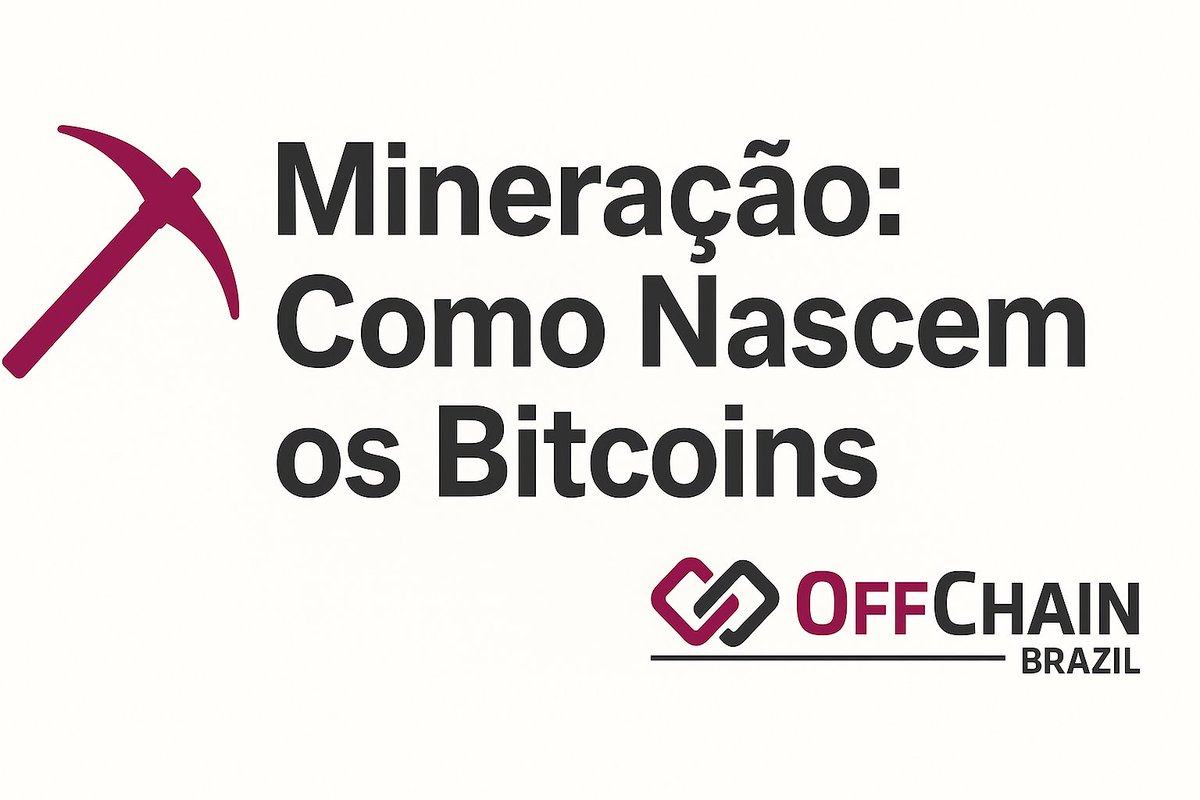 OffChainBrazil's tweet image. ⛏️ Como nascem os Bitcoins? Pela mineração!
Nada de picareta, apenas computadores potentes resolvendo cálculos complexos, onde os Mineradores:
✔️ Validam transações
✔️ Criam blocos na Blockchain
✔️ Ganham $BTC como recompensa
Tudo isso a cada 10 min, 24/7.
#Bitcoin.