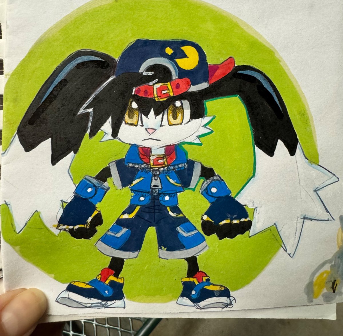 Kurigaru_Art's tweet photo. @BandaiNamcoUS hear me out 🙏🏼
#bandai #namco #klonoa #rpg #videogame #videogames #anime #manga #paintpen #decocolor #lineart https://t.co/3dxWd6icjH