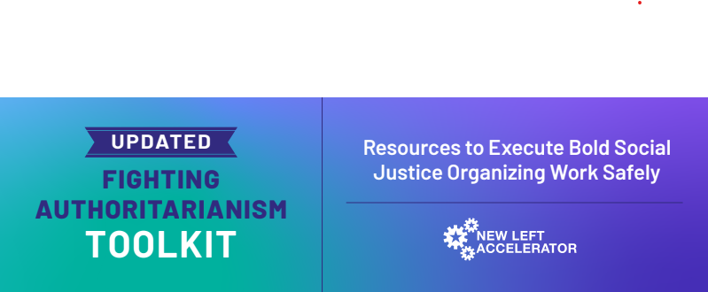 Hot off the presses! The Fighting Authoritarianism Toolkit has gotten a full update.

It’s more crucial than ever to stay safe while continuing to do the important work that will protect our democracy and lead to meaningful change!

docs.google.com/document/d/13o…