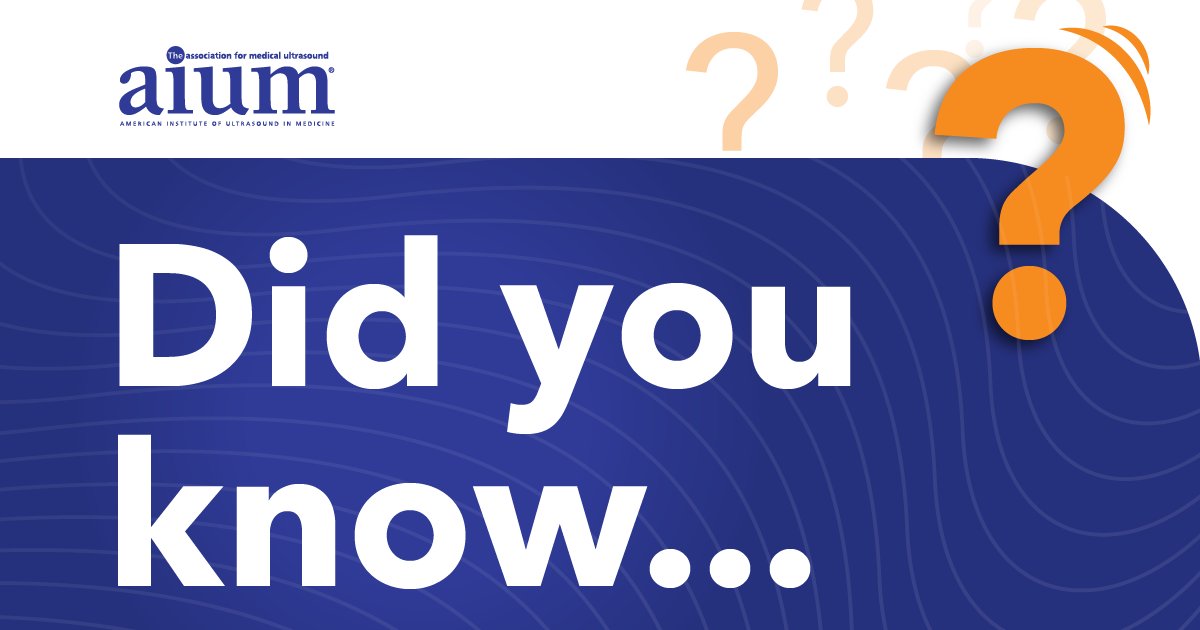 AIUMultrasound's tweet image. Just a few reasons why your practice should become accredited with the AIUM:
✔️ Improve your practice.
✔️ Display your commitment to patient care.
✔️ Provide credibility to peers and patients.
✔️ Meet the requirements of insurers.
Become accredited today: bit.ly/4gAA34s