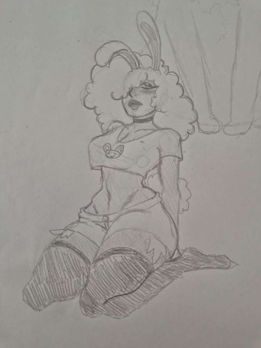 random bunny girl I drew today