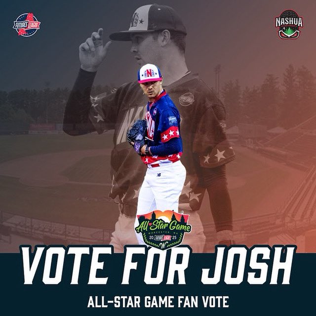 Nashua Silver Knights ⚔️🛡⚾️ (@silverknightsnh) on Twitter photo ⭐️VOTE FOR JOSH⭐️
Make sure to vote for Josh Florence in the 2025 Futures League All-Star Fan Vote! Let’s get him to Worcester 💪🔥
Voting is open until noon on Saturday! Link: docs.google.com/forms/d/e/1FAI… 
#GuardTheGate | #SummerKnights ⭐️VOTE FOR JOSH⭐️
Make sure to vote for Josh Florence in the 2025 Futures League All-Star Fan Vote! Let’s get him to Worcester 💪🔥
Voting is open until noon on Saturday! Link: docs.google.com/forms/d/e/1FAI… 
#GuardTheGate | #SummerKnights
