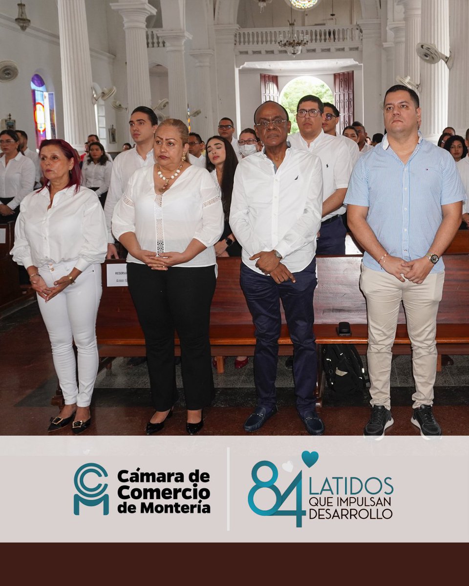 🕯️84 Latidos de Gratitud y Propósito
Una historia que se honra con fe, compromiso y esperanza.🙏🏼

En una emotiva misa en acción de gracias, celebramos los 84 latidos que han marcado el corazón empresarial de Córdoba. Fueron momentos de recogimiento, reflexión
y profunda gratitud