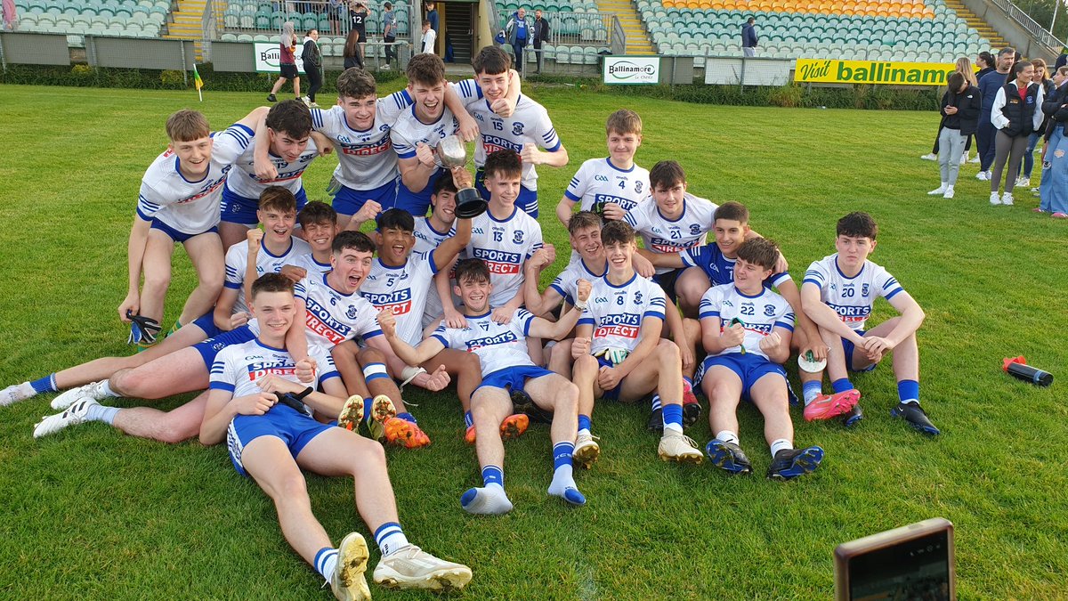 LeitrimGAA's tweet image. 🔹U17 Div 1 League Final
Congrats to St Mary'S Kiltoghert !
#WestlinkCoaches | #GAA