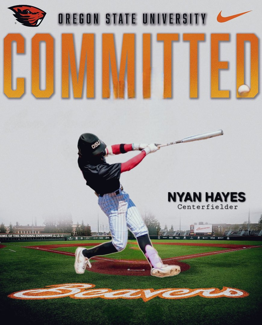 Blessed for this opportunity to further my baseball career at Oregon State University.
Let’s Go Beavs!!