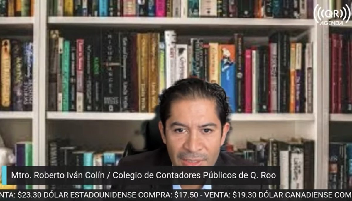 Roberto_Colin_M's tweet photo. Con mucho agrado comparto la entrevista de hoy por la mañana en la que participé, como es costumbre, para Agenda QR con el tema: “La CURP biométrica interferirá en los trámites del SAT?”

https://t.co/aKRSu4rgr4 https://t.co/AC3oDO6uzk