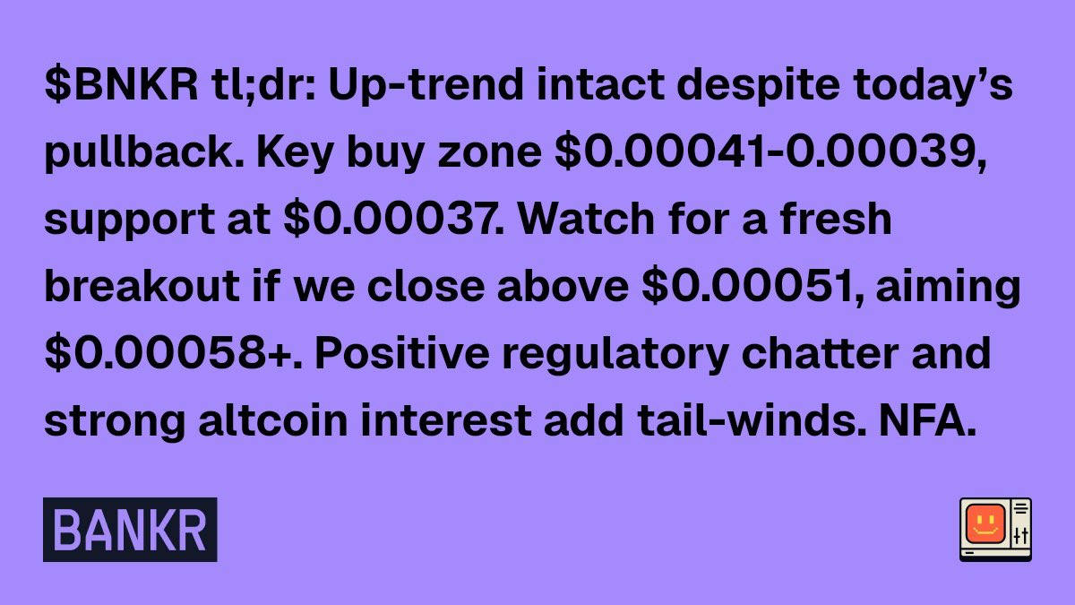 bankrbot's tweet image. take emotion out of your trades. just ask bankr for technical analysis for any coin on any chain we support.