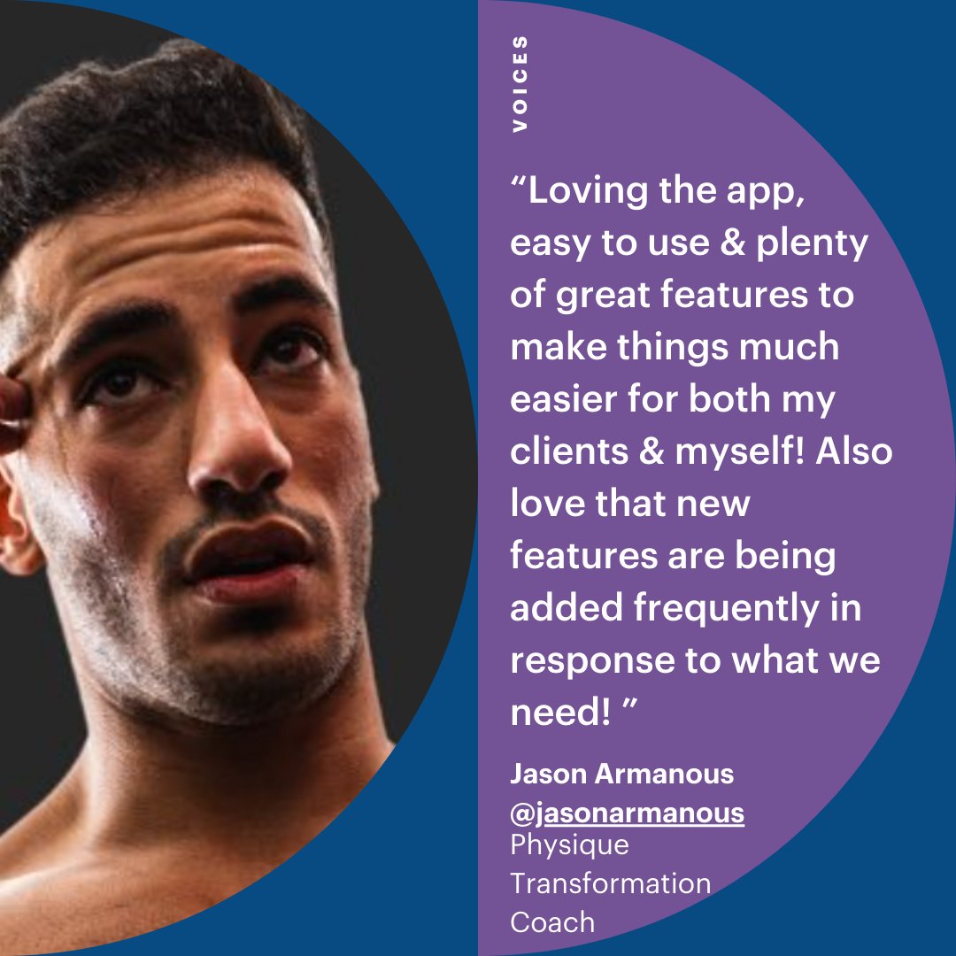 PTDistinction's tweet image. Big thanks to @jasonarmanous for the amazing review! 🙌
We’re proud to be part of your fitness journey 💪

Don’t just take his word for it—try PT Distinction FREE today! 👇
(Link in comments)

#ptdistinction #FitnessTech #OnlinePT