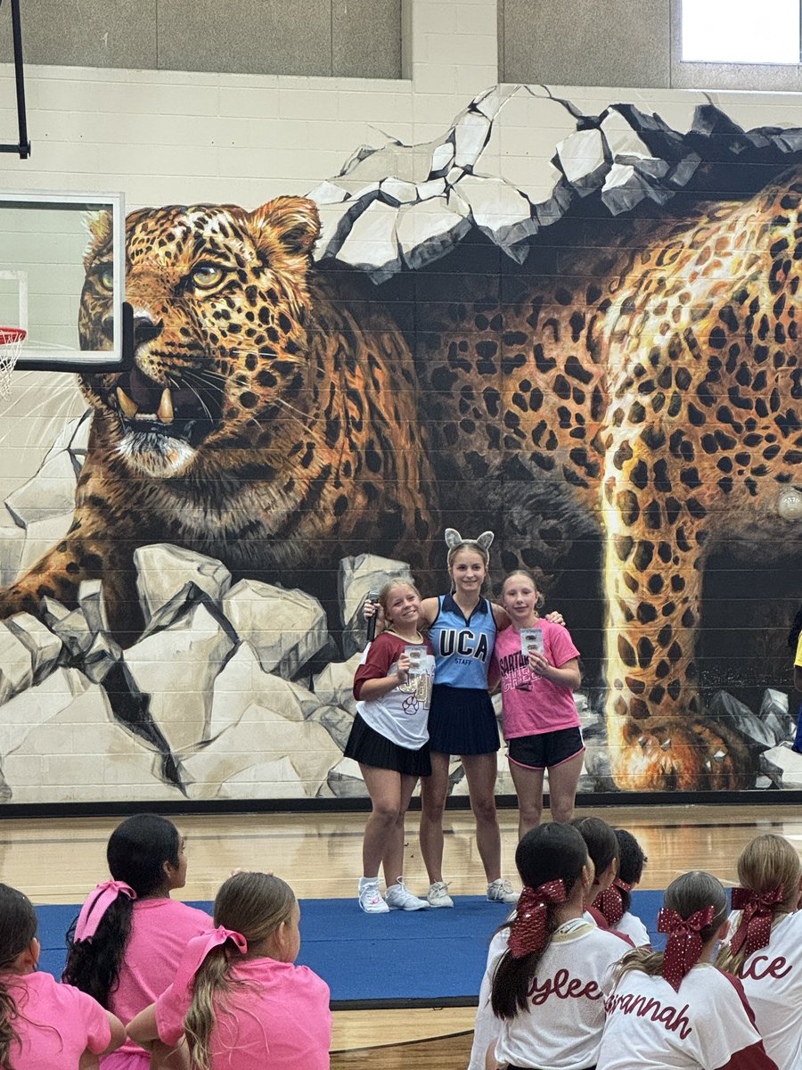 CHEER CAMP CHAMPS! 🏆🎉

Our Sartartia Cheerleaders showed up and showed out at camp! 💛🖤

🥇 Overall Camp Champion
🎖 Camp Leadership Award

🌟 All-American Cheerleaders:
Carson Haskell, Lucy Turner, Annie Daughdrill, Ayanna Murjani, Jazlene Dominy

📌 Pin-It-Forward Leadership